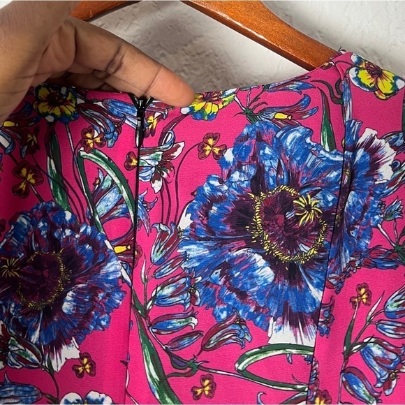 Prabal Gurung Floral Print Mini Dress - Picture 8 of 9